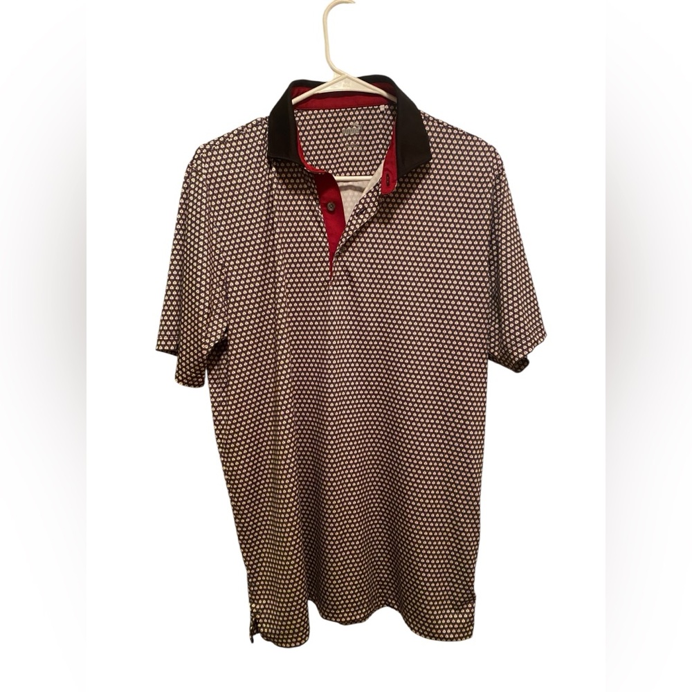 Men's Puma pattern print‎ golf polo. Size medium. Good condition